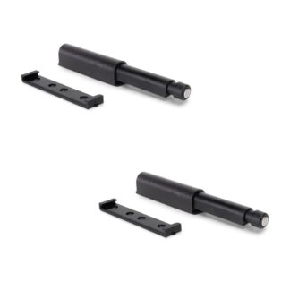 2-częściowy elegancki zatrzask zatrzaskowy, powierzchnia:, 62 mm (2-7/16"), wersja: magnetyczna, 2033917. Stabilne zamknięcie push-to-open do drzwi meblowych, drzwi szafek, klap i wielu innych, firmy EMUCA