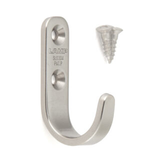 Wysokiej jakości hak ze stali nierdzewnej, HJT-55S, 55 mm, firmy Sugatsune, ładowność: 10 kg, mata satyna. Obraz produktu