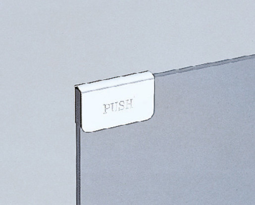 Płyta oporowa do szkła o grubości 6 mm, wykonana ze stali, powierzchnia:, 40 mm (1-37/64"), K-130B i K-130-P6. Odpowiednik do szklanych drzwi szafki, muchołówki magnetycznej i wielu innych, firmy Sugatsune / LAMP® (Japonia) - obrazek 4