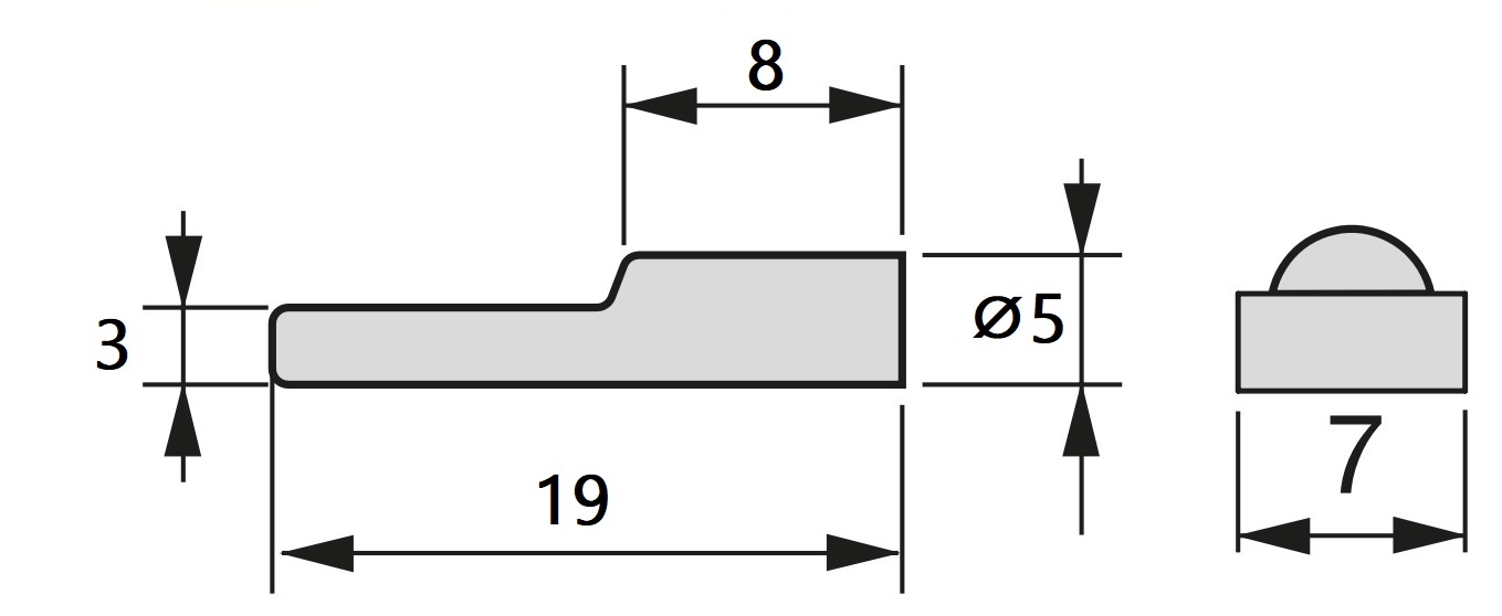 20 sztuk wysokiej jakości wsporników podstawy kubełka, wykonanych ze stali, powierzchnia: niklowana, 5062107. wsporniki półek do rzędów otworów, półek, półek, półek szafkowych, półek i wielu innych, firmy EMUCA - obrazek 2