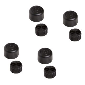 4 elementy wytrzymałego regulatora mebli, B571-19-BK, średnica: ⌀19 mm, od Kojima, ładowność: 400 kg (882 lbs),, wersja: standardowa. Obraz produktu