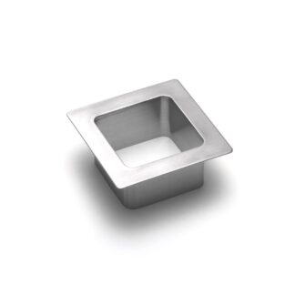 Wysokiej jakości prostokątny wysypisko na śmieci, AN-KH005-HL, 56 mm, firmy Sugatsune, satynowy mat. Obraz produktu