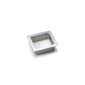 Wysokiej jakości prostokątny wysypisko na śmieci, AN-KH008-HL (AN-KH001), 82 mm, firmy Sugatsune, satynowy mat. Obraz produktu