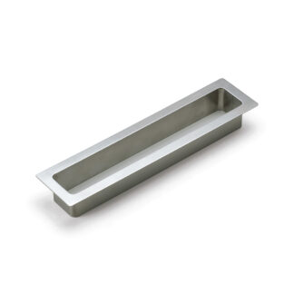 Wysokiej jakości prostokątny wysypisko na śmieci, AN-SH026-HL, 283 mm, firmy Sugatsune, satynowy mat, wersja: wydłużona. Obraz produktu