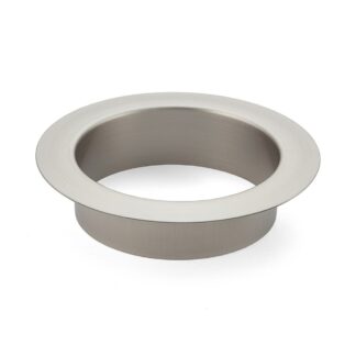 Wysokiej jakości okrągły wyrzutnik śmieci, 112 mm, firmy Sugatsune, AN-LH008-HL, satynowy mat. Zdjęcie produktu