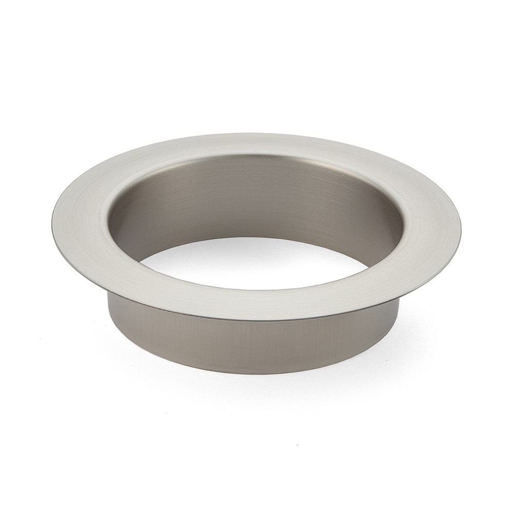 Wysokiej jakości okrągły wyrzutnik śmieci, 112 mm, firmy Sugatsune, AN-LH008-HL, satynowy mat. Zdjęcie produktu