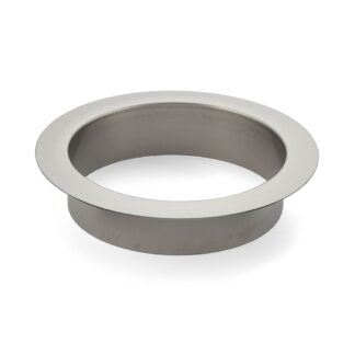 Wysokiej jakości okrągły kosz na śmieci, AN-LH011-HL, 136 mm, firmy Sugatsune, satynowy mat, wykończenie: płaskie. Zdjęcie produktu