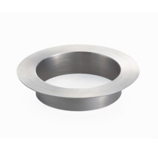 Wysokiej jakości okrągły wyrzutnia śmieci, AN-LH005-HL, 82 mm, firmy Sugatsune, satynowy mat, wykończenie: płaskie. Zdjęcie produktu