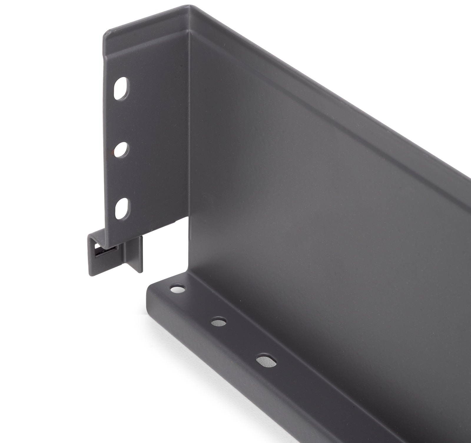 Zestaw szuflad, z bardzo cienkimi ramami, wysokość: 88 mm (3-15/32"), powierzchnia: antracytowo szara, 440 mm (17-21/64"), wersja: częściowe przedłużenie z możliwością otwierania, 3275335 zestaw szuflad na meble kuchenne i wiele więcej, firma EMUCA - obrazek 3