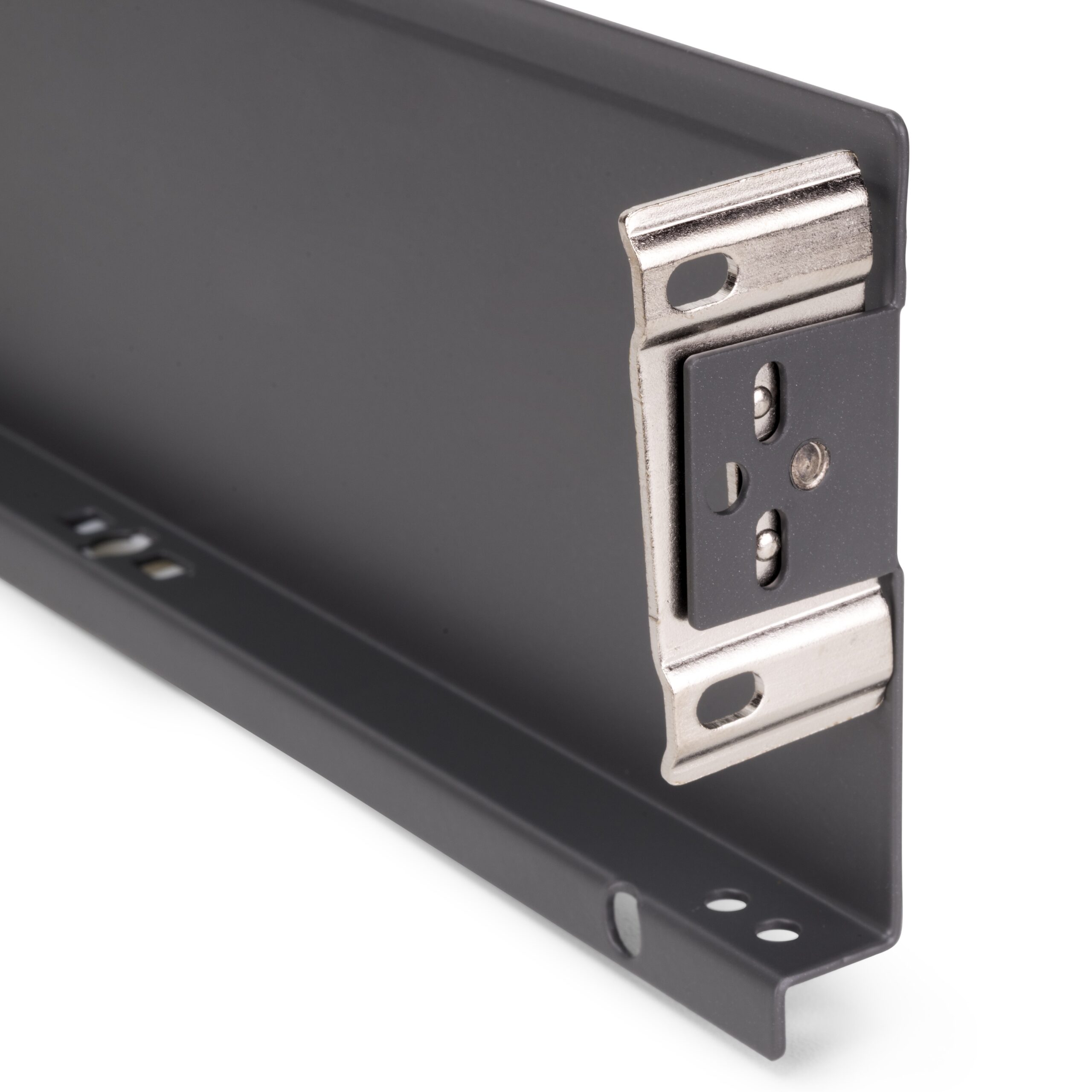 Zestaw szuflad, z bardzo cienkimi ramami, wysokość: 88 mm (3-15/32"), powierzchnia: antracytowo szara, 440 mm (17-21/64"), wersja: częściowe przedłużenie z możliwością otwierania, 3275335 zestaw szuflad na meble kuchenne i wiele więcej, firma EMUCA - obrazek 4