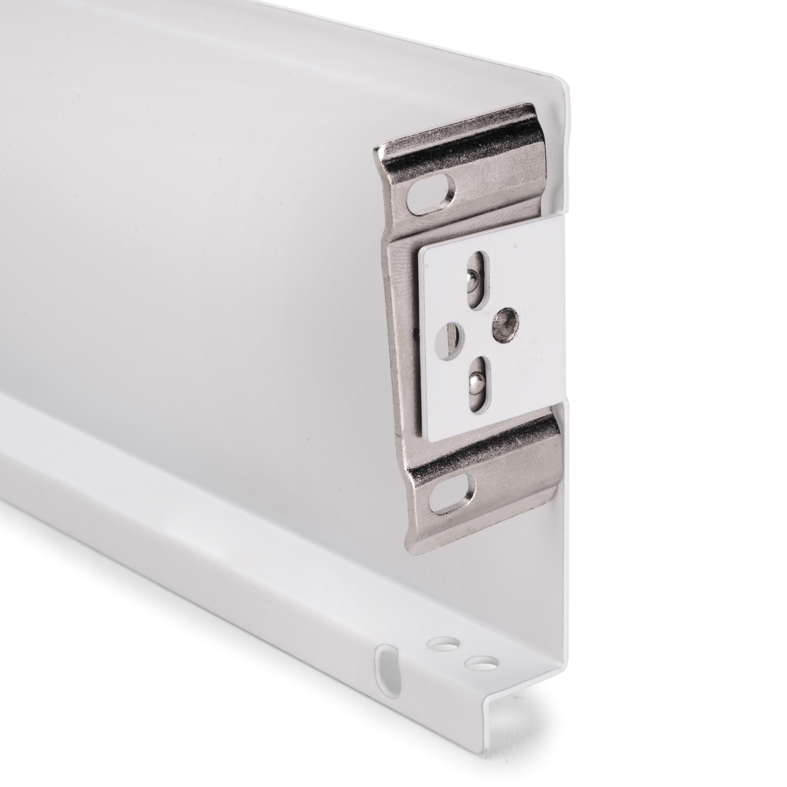 Zestaw szuflad, z bardzo cienkimi ramkami, wysokość: 88 mm (3-15/32"), powierzchnia: biała, 490 mm (19-19/64"), wersja: pełne przedłużenie z miękkim zamknięciem, 3275412. zestaw szuflad na meble kuchenne i wiele więcej, od EMUCA - obrazek 3