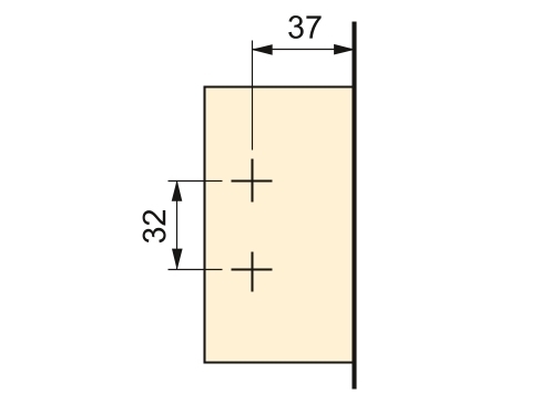 Zawias kubkowy, cichy domyk, montaż na zatrzask, regulowany 3D, z płytą montażową, powierzchnia: niklowana, wersja: natynkowa, 1040007. zawias garnkowy do mebli, szafek i wielu innych, firmy EMUCA - obrazek 3