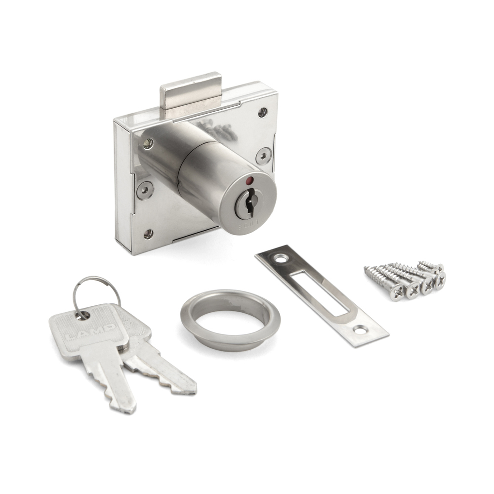 Zamek szafki z wyświetlaczem, klucz 2200QL-24-B, autorstwa Sugatsune / LAMP (Japonia)