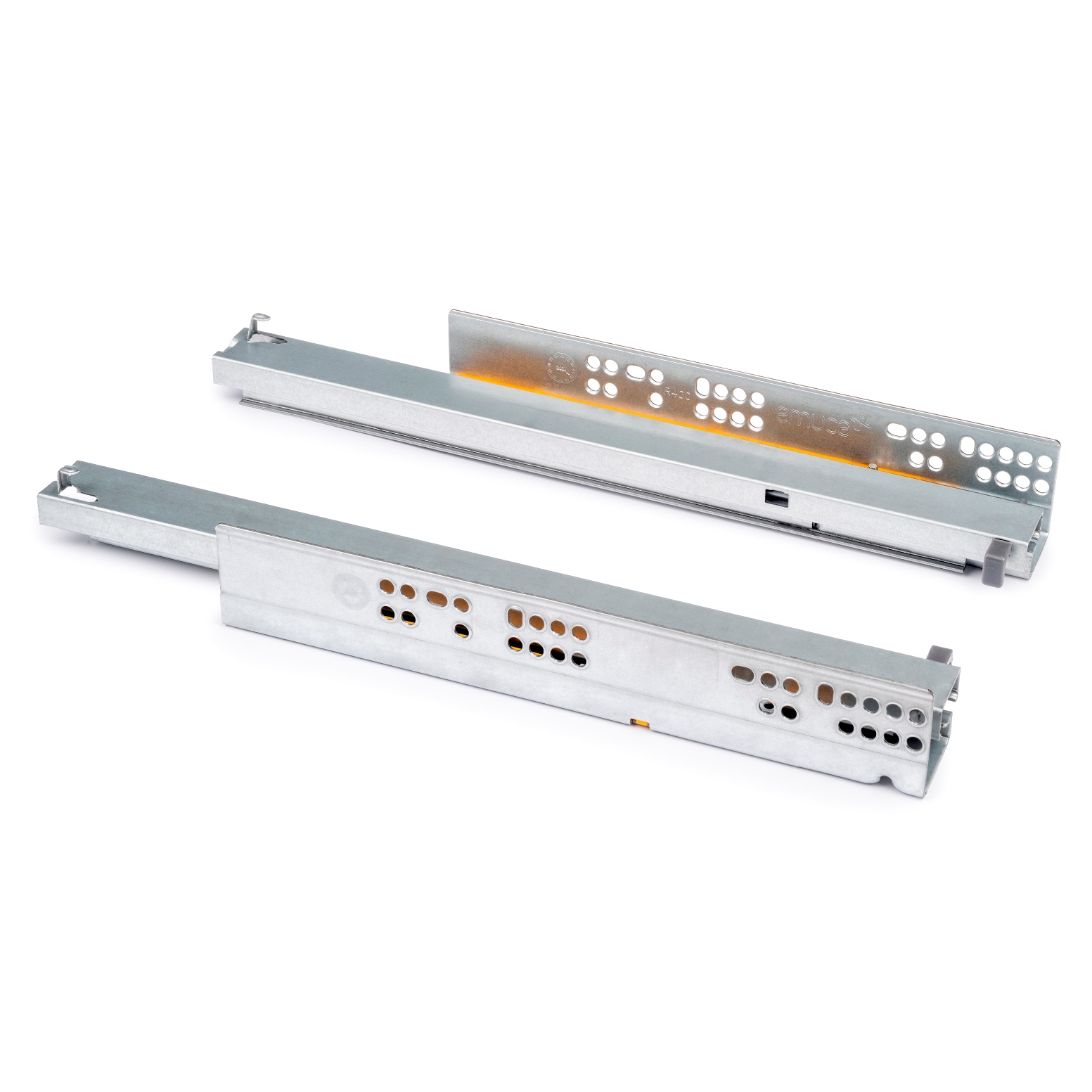 Unterflurführungen, 3124105, 300 mm (11-13/16″), von EMUCA, Tragkraft: 30 kg (67 lbs), Ausführung: Vollauszug mit Soft-Close. Produktbild