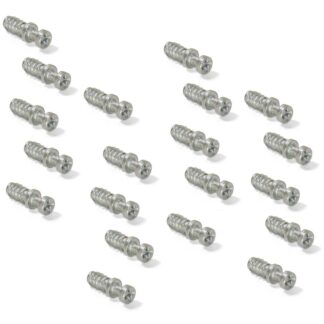 20 sztuk solidnej łączącej do otworu ⌀6 mm, wykonanej ze znalu, 11 mm (7/16"), 8083901. Solidny trzpień mimośrodowy do łączenia mebli i wielu innych, firmy EMUCA